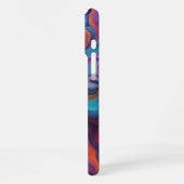 Coque iPhone 16 Pro Max Se démarquer avec style : Abstrait accrocheur (Côté gauche)