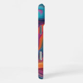 Coque iPhone 16 Pro Max Se démarquer avec style : Abstrait accrocheur (Côté droit)