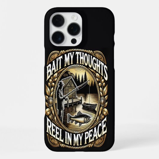 Coque iPhone 16 Pro Max Sérénité Cabine à Lakeside (Verso)