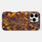 Coque iPhone 16 Pro Max Serpent Shield : Brown & Gold Edition (Verso Horizontal)
