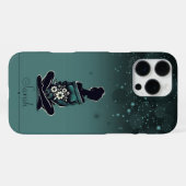 Coque iPhone 16 Pro Max Silhouette florale Dreamy (Verso Horizontal)