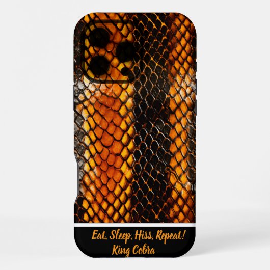 Coque iPhone 16 Pro Max Snakeskin crée des motifs complexes (Verso)