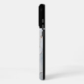 Coque iPhone 16 Pro Max Snowy Owl's Winter Perch (Côté gauche)
