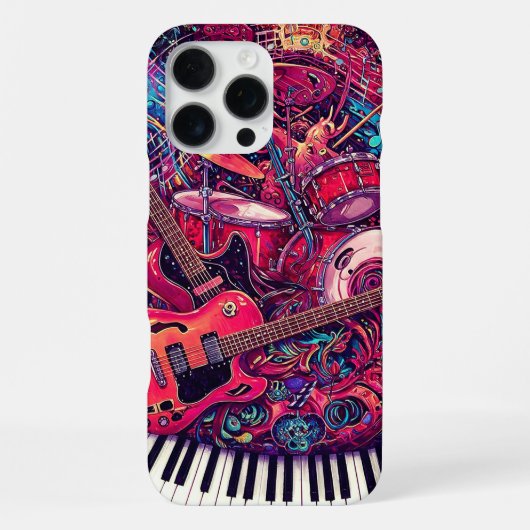 Coque iPhone 16 Pro Max Sons visuels (Verso)