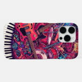 Coque iPhone 16 Pro Max Sons visuels (Verso Horizontal)