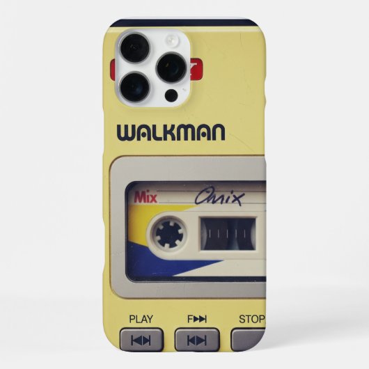 Coque iPhone 16 Pro Max Sony Walkman (Verso)