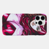 Coque iPhone 16 Pro Max Sorcière écarlate ~ Wanda Maximoff (Verso Horizontal)