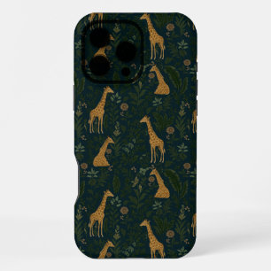 Coque iPhone 16 Pro Max Sortie de girafe tropicale