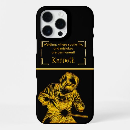 Coque iPhone 16 Pro Max Souder l'avenir (Verso)