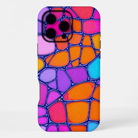 Coque iPhone 16 Pro Max Spectre vibrant (Verso)