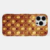 Coque iPhone 16 Pro Max Sphère Dorée Luxe (Verso Horizontal)