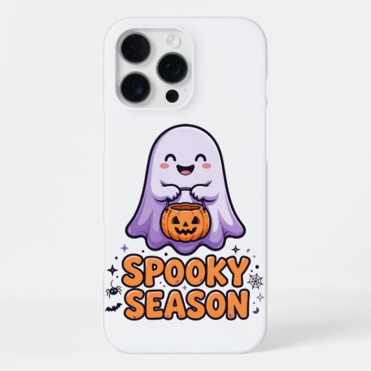 Coque iPhone 16 Pro Max Spooky Season Ghost iPhone 16 Pro Max Case (Verso)