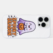Coque iPhone 16 Pro Max Spooky Season Ghost iPhone 16 Pro Max Case (Verso Horizontal)