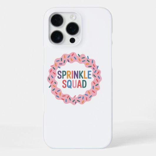 Coque iPhone 16 Pro Max Sprinkle Squad | Baby Sprinkle (Verso)