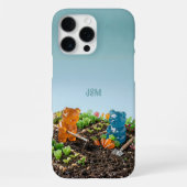 Coque iPhone 16 Pro Max Squishy Gardening Gummy Bears Custom Name  (Verso)