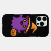 Coque iPhone 16 Pro Max Sticker Halloween Ghost (Verso Horizontal)