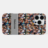 Coque iPhone 16 Pro Max Stress au travail noir (Verso Horizontal)