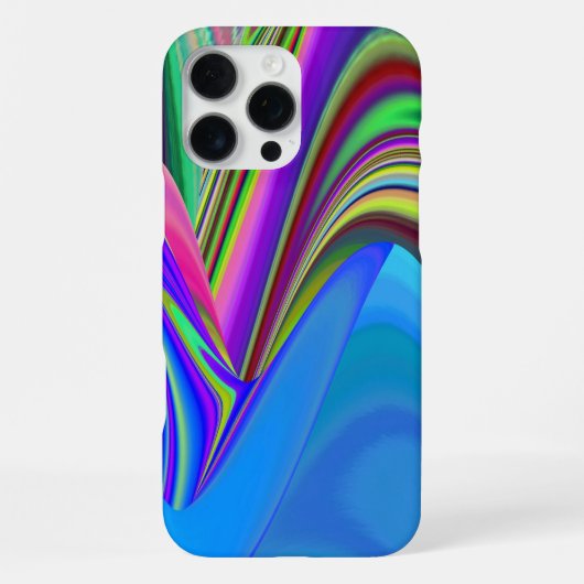 Coque iPhone 16 Pro Max Summerfeel, Rainbowart 3D Abstrait (Verso)