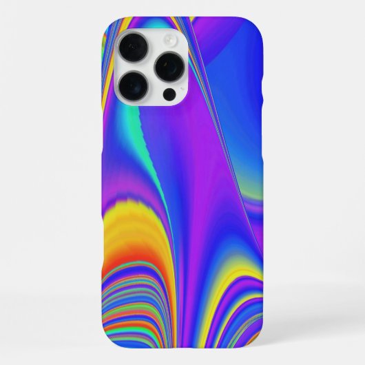 Coque iPhone 16 Pro Max Summerfeel, Rainbowart 3D Abstrait (Verso)