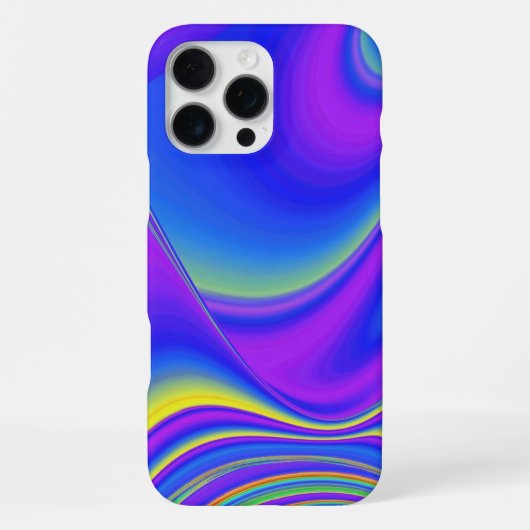 Coque iPhone 16 Pro Max Summerfeel, Rainbowart 3D Abstrait (Verso)