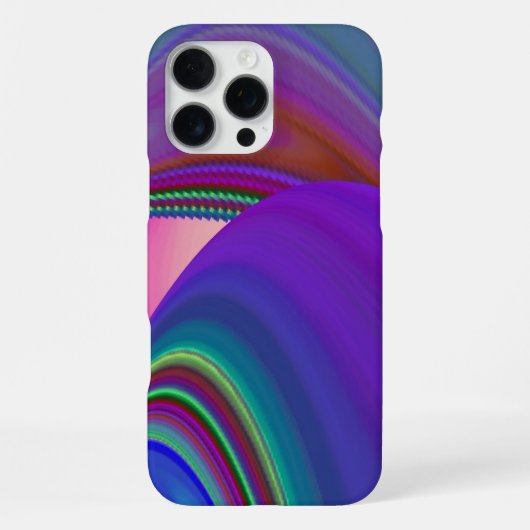 Coque iPhone 16 Pro Max Summerfeel, Rainbowart 3D Abstrait (Verso)