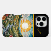 Coque iPhone 16 Pro Max Sunlit Stream In A Meadow (Verso Horizontal)