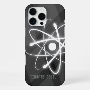Coque iPhone 16 Pro Max Symbole d'Atom Règles scientifiques