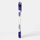Coque iPhone 16 Pro Max Symphonie de fleurs céleste (Côté droit)