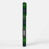 Coque iPhone 16 Pro Max tartan Sutherland bleu vert carreaux (Côté droit)
