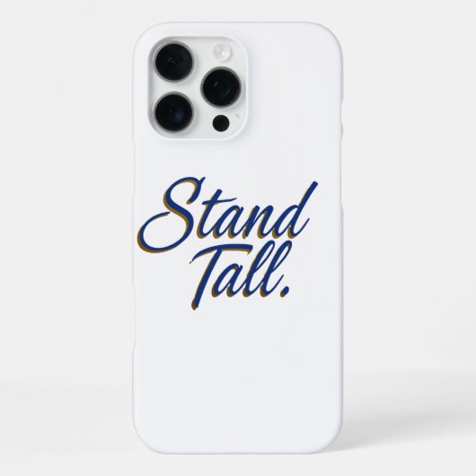 Coque iPhone 16 Pro Max Tenez-vous droit  (Verso)
