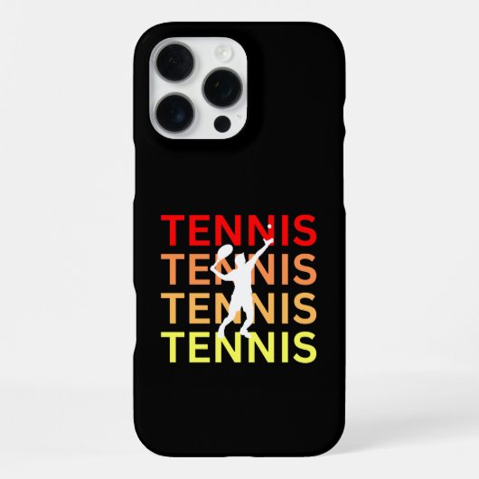 Coque iPhone 16 Pro Max Tennis (Verso)