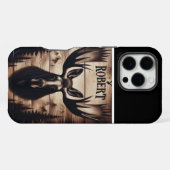 Coque iPhone 16 Pro Max Tête d'orignal de Robert (Verso Horizontal)