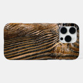 Coque iPhone 16 Pro Max Texture de bois cool unique (Verso Horizontal)
