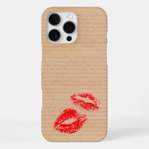 Coque iPhone 16 Pro Max Texture de boîte en carton amusante avec empreinte