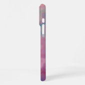 Coque iPhone 16 Pro Max Texture rose et d'Agate Bleu (Côté gauche)