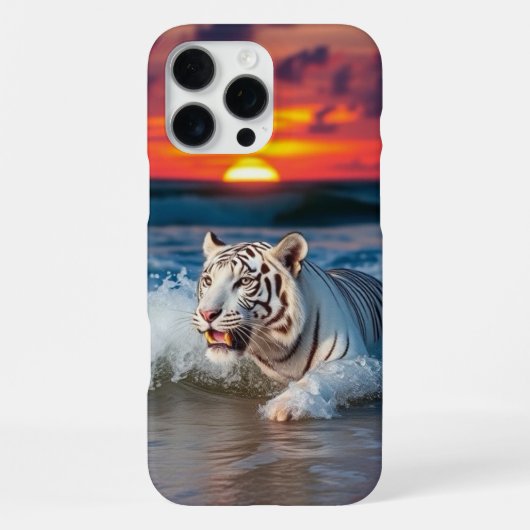 Coque iPhone 16 Pro Max Tigre (Verso)
