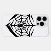 Coque iPhone 16 Pro Max Toile d'araignée gothique (Verso Horizontal)