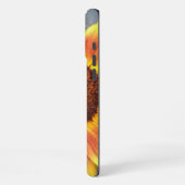 Coque iPhone 16 Pro Max Tournesol doré (Côté gauche)