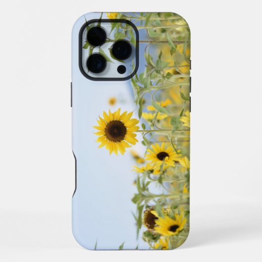 Coque iPhone 16 Pro Max Tournesols  (Verso)