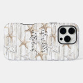 Coque iPhone 16 Pro Max Tropical Ocean Beach Starfish (Verso Horizontal)
