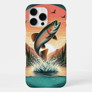 Coque iPhone 16 Pro Max Truite de l'homme de plein air