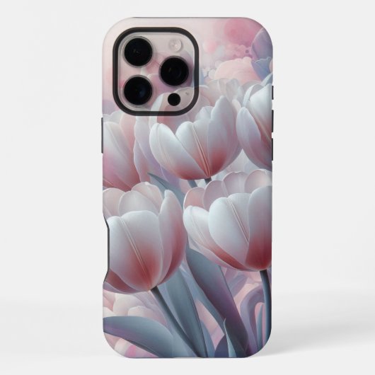 Coque iPhone 16 Pro Max Tulipes  (Verso)