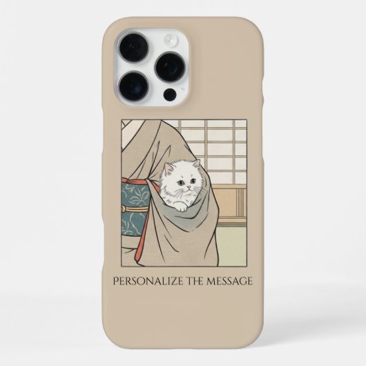 Coque iPhone 16 Pro Max Ukiyo-e Inspired – Dramatic JAPAN  (Verso)