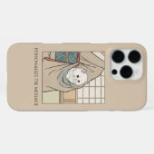 Coque iPhone 16 Pro Max Ukiyo-e Inspired – Dramatic JAPAN  (Verso Horizontal)