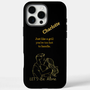 Coque iPhone 16 Pro Max Un moment romantique capturé sur une coutume