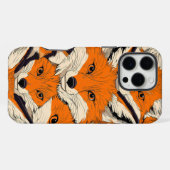 Coque iPhone 16 Pro Max Un Motif de renard dynamique : une conception capt (Verso Horizontal)