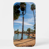 Coque iPhone 16 Pro Max un paysage magnifique à Papago Park (Verso)