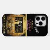 Coque iPhone 16 Pro Max Un professeur de mathématiques passionné (Verso Horizontal)