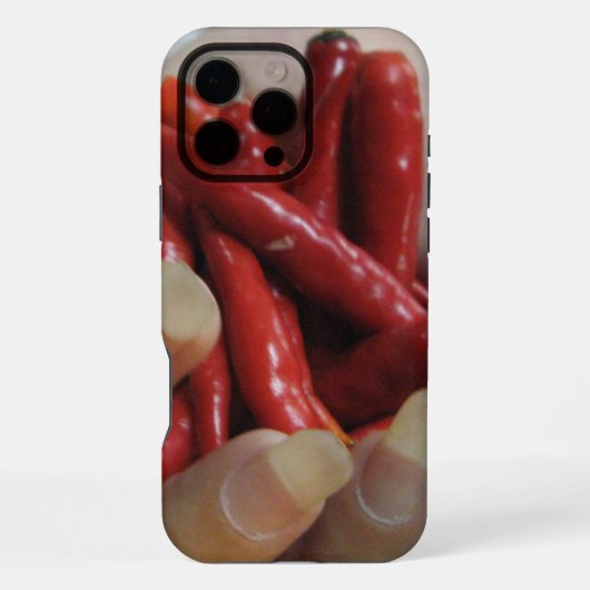 Coque iPhone 16 Pro Max Une poignée de chili (Verso)