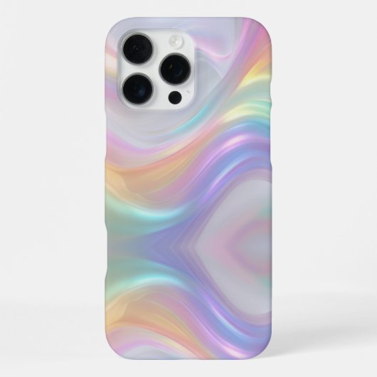 Coque iPhone 16 Pro Max Vagues de Lumière (Verso)